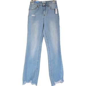 Abound 25 Slim Bootcut Jeans NWT Light Wash Stretch Denim Modern Retro